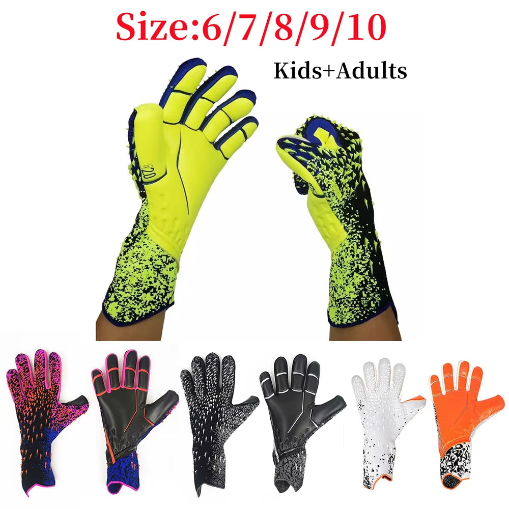 Goalkeeper Gloves Kids Football, Latex Protection