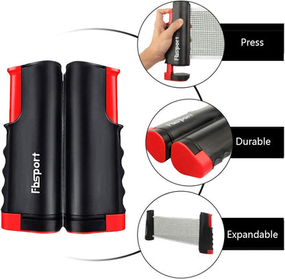 Portable Table Tennis Set