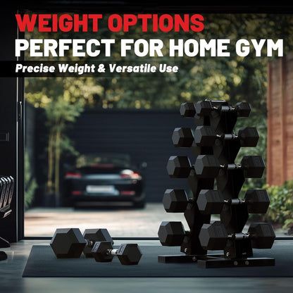 HEX Dumbbell Set 2.5-125Lb