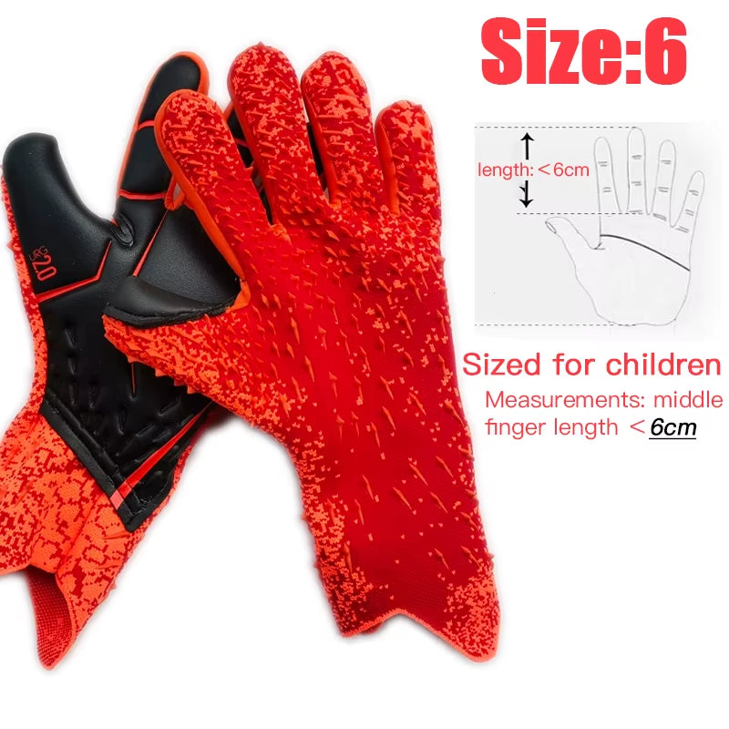 Goalkeeper Gloves Kids Football, Latex Protection