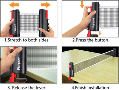 Portable Table Tennis Set