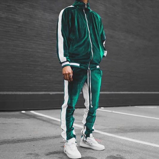 Men's Velour Tracksuit 