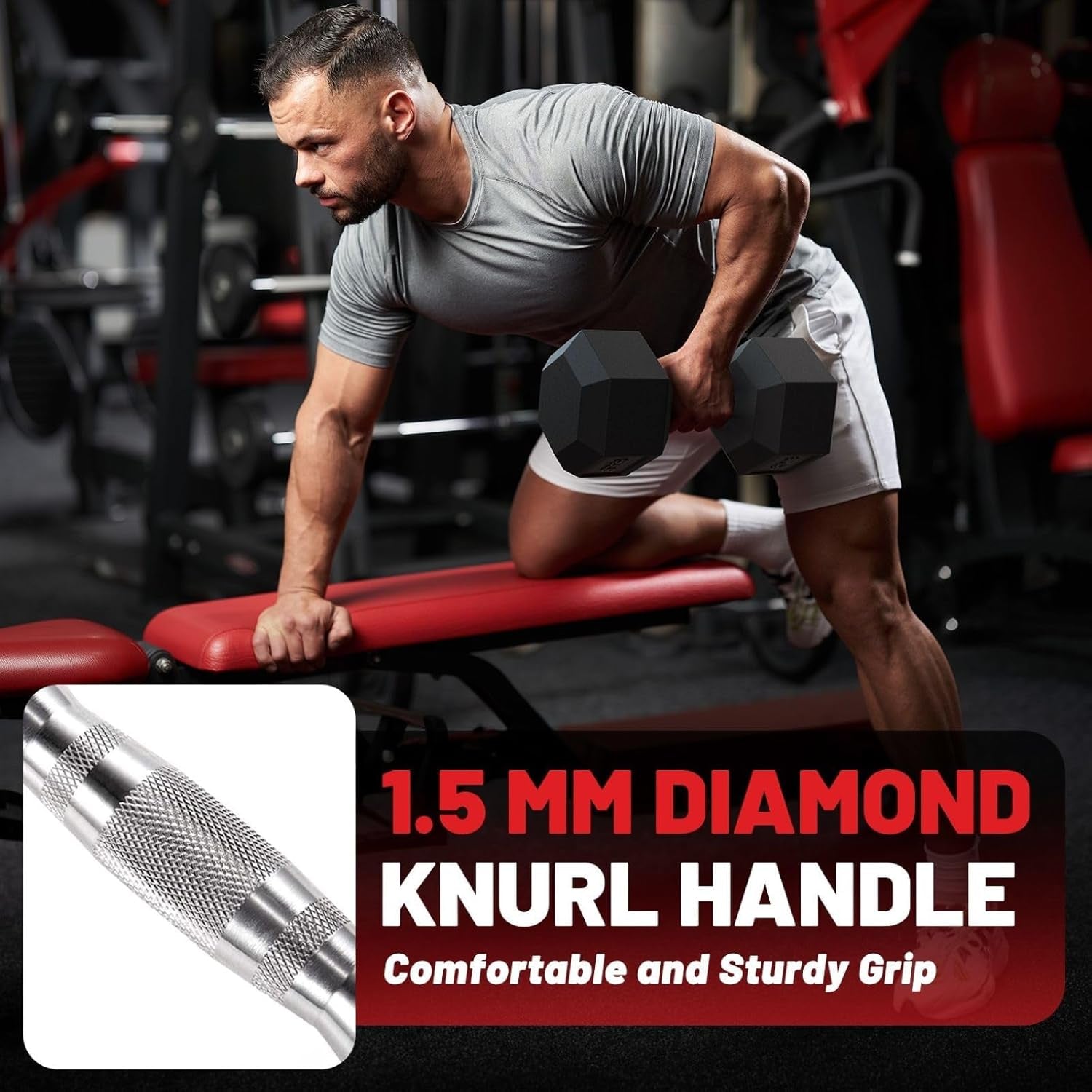 HEX Dumbbell Set 2.5-125Lb