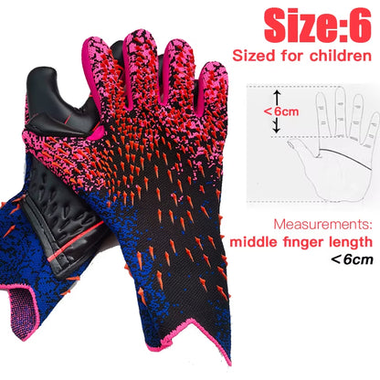 Goalkeeper Gloves Kids Football, Latex Protection