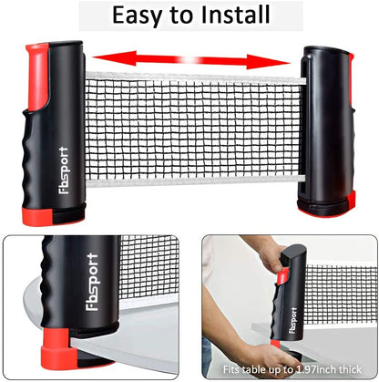 Portable Table Tennis Set