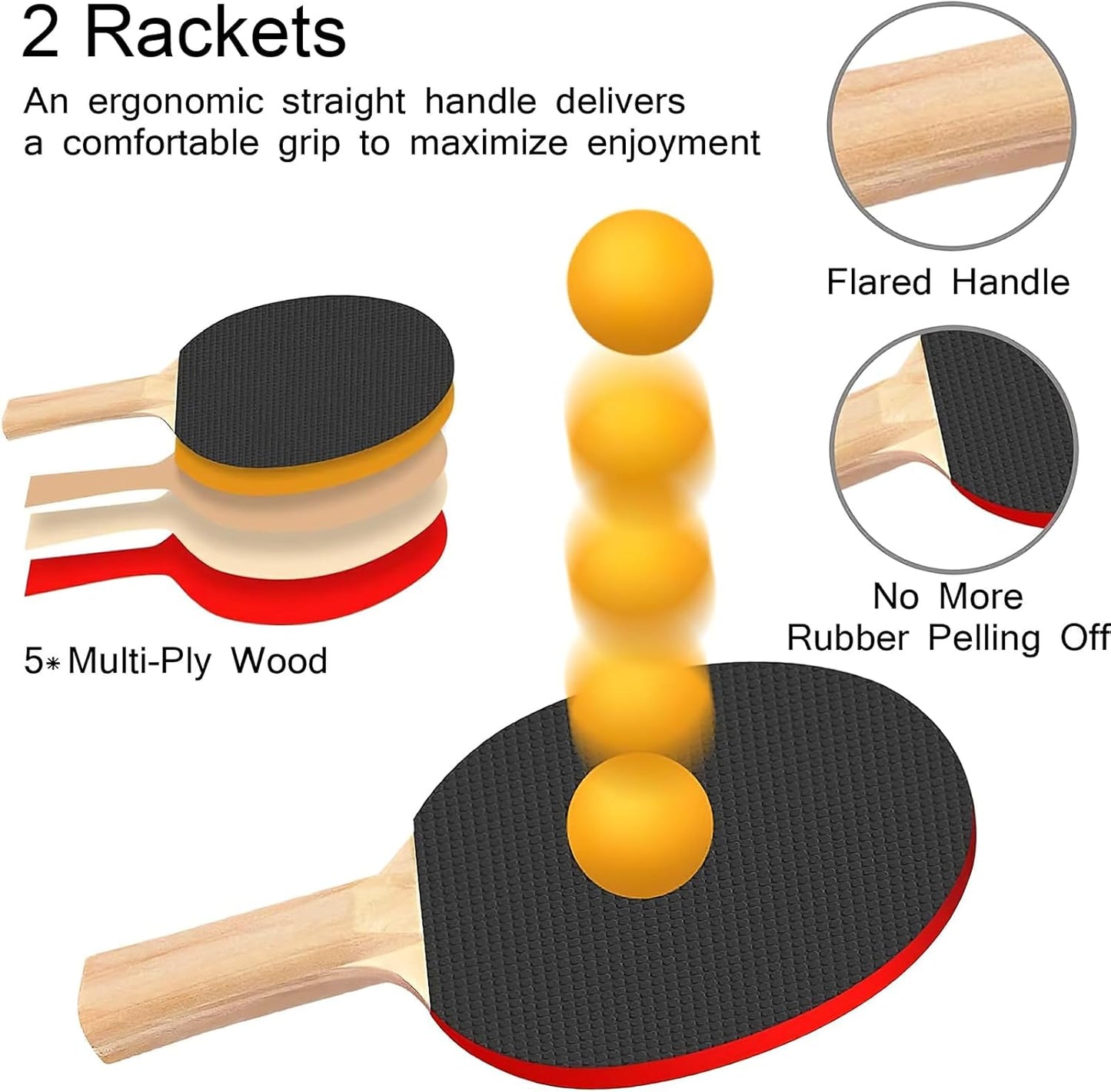 Portable Table Tennis Set
