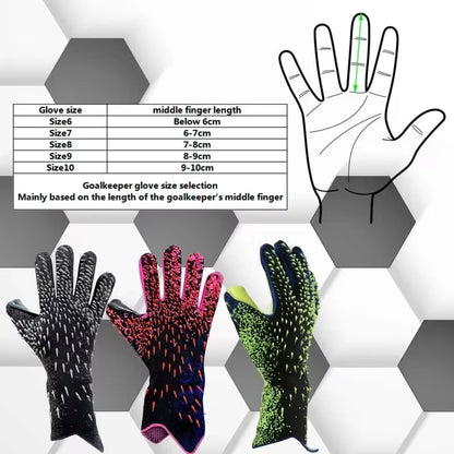 Goalkeeper Gloves Kids Football, Latex Protection