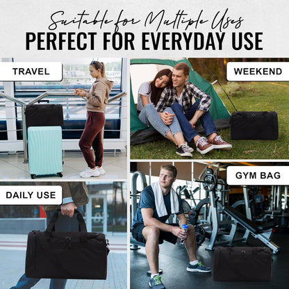 Multi-Pocket Sports/Gym Duffel Bag