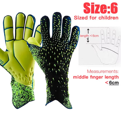 Goalkeeper Gloves Kids Football, Latex Protection